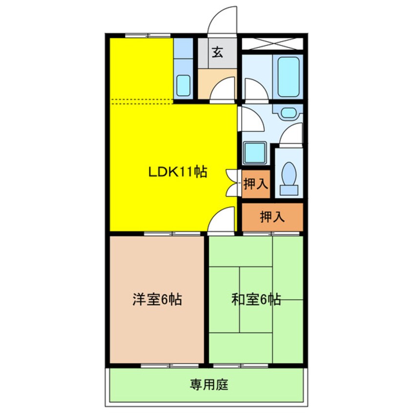 間取図 グレイスヴィラ