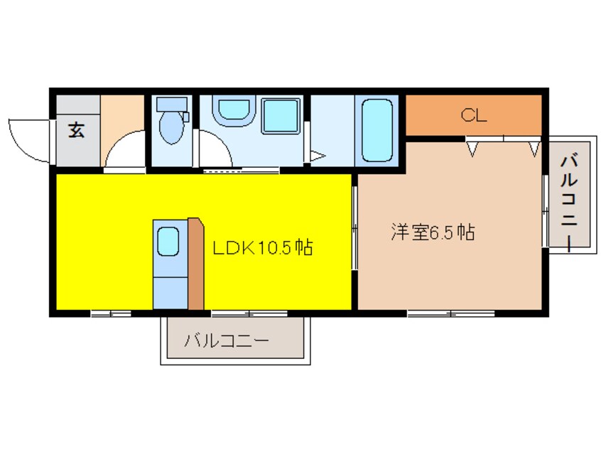 間取図 Ｃｉｅｒｏ　Ｅｔｅｒｎｏ
