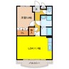 ウィズ　ユー 1LDKの間取り