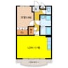 ウィズ　ユー 1LDKの間取り