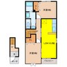 アクアＢ 2LDKの間取り