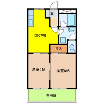 間取図 コンフォールＬ