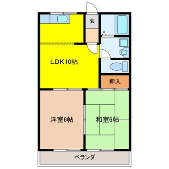 間取図 メゾンドジョイフル