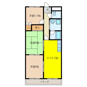 間取図 エポックあすか