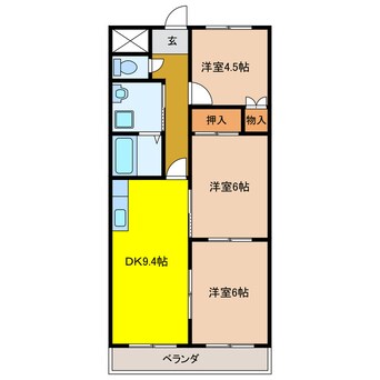 間取図 エポックあすか