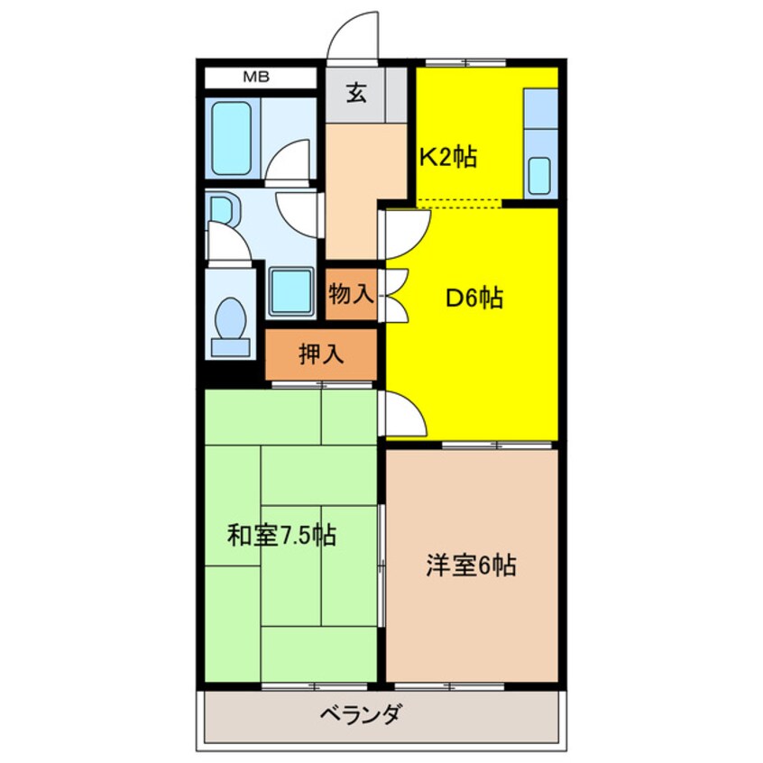 間取図 サンガーデンセレス