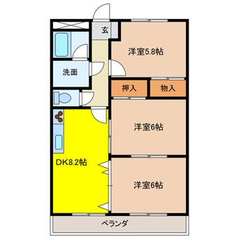 間取図 メイプルハウス