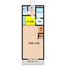 サンヴィレッジ 1Kの間取り