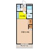 サンヴィレッジ 1Kの間取り