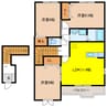 ラ・ミア・カーサＡ 3LDKの間取り