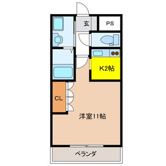 間取図 パストラールファイブ