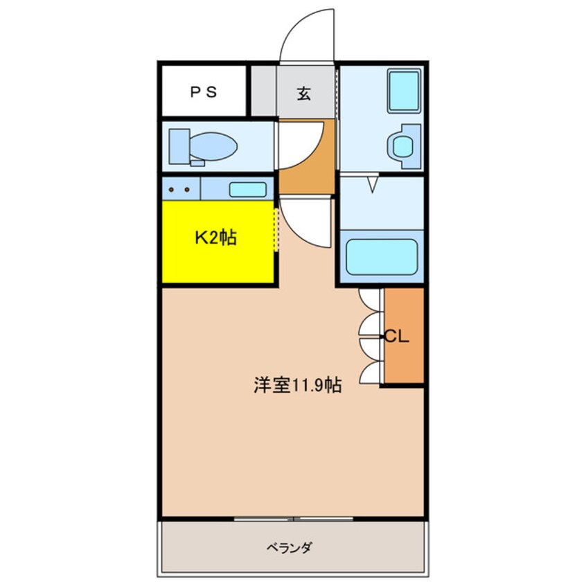 間取図 パストラールファイブ