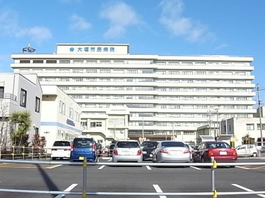 大垣市民病院(病院)まで883m ＧＲＡＣＥ大井Ⅱ