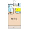 アグレストⅢ 1Kの間取り