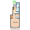ロジュマンＥ 1Rの間取り