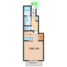 ロジュマンＥ 1Rの間取り