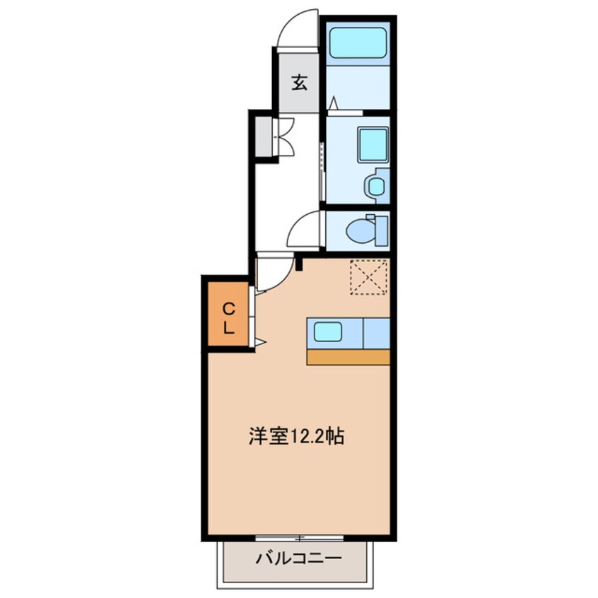 間取図 ロジュマンＥ