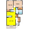 ユナイテッドステージ　Ｂ 2LDKの間取り