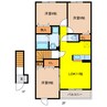 ユナイテッドステージ　Ｂ 3LDKの間取り