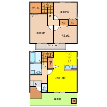 間取図 リビングタウン中野Ⅱ