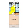 パストラル南条 1Kの間取り