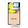 コモハウスＡＲＵＧＯ 1Kの間取り