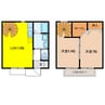 Ｆａｍｉｌｌｅ・Ｒｕｉ 2LDKの間取り