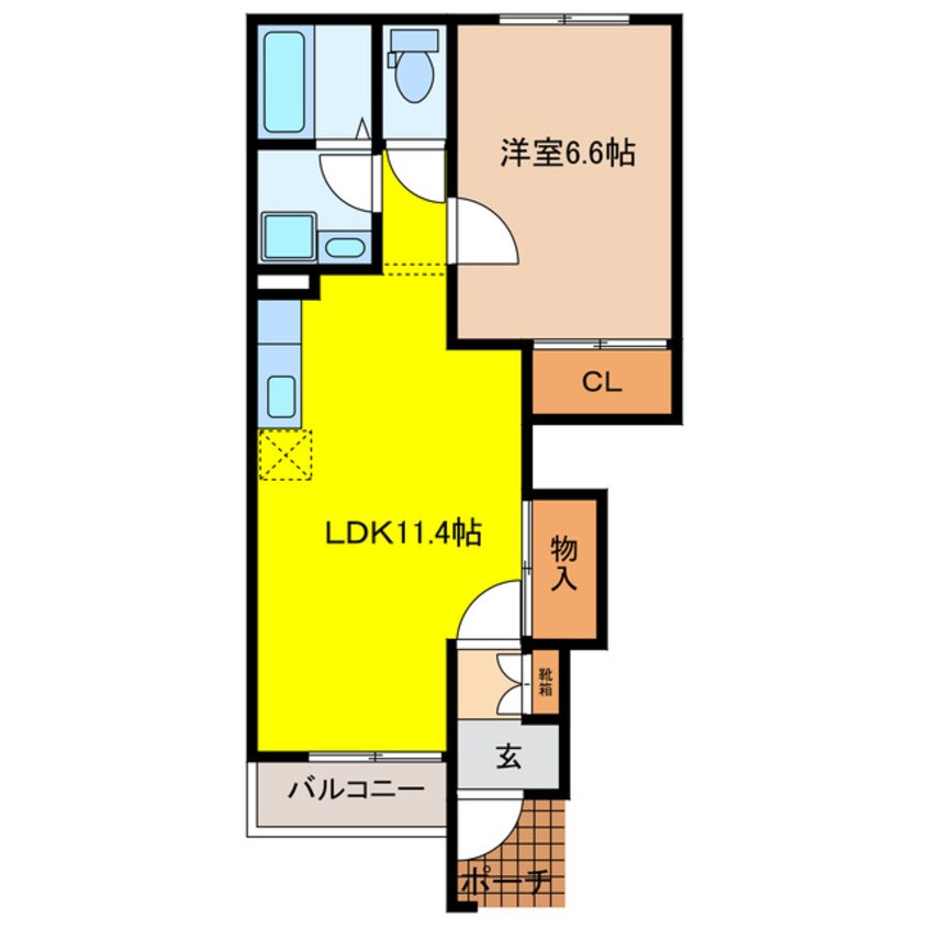 間取図 ルミナスヴィラ