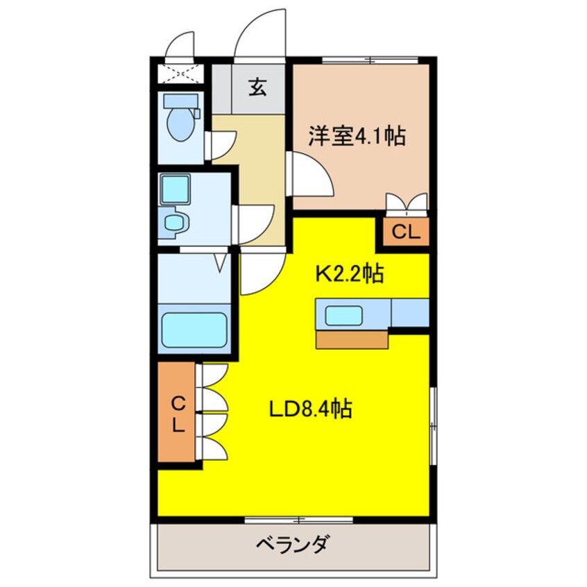 間取図 ヴァンベール