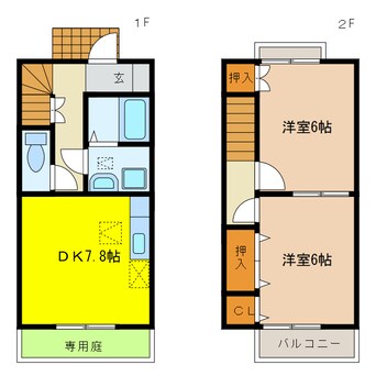 間取図 Duplex　Bloom