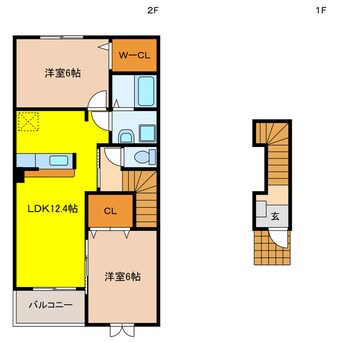 間取図 グリーンローズＣ