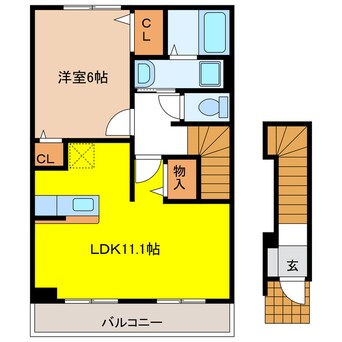 間取図 ノイブリーゼ