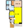 ノイブリーゼ 1LDKの間取り