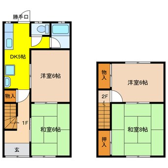 間取図 青木住宅