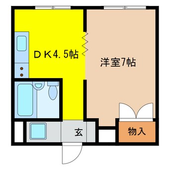 間取図 ハイツアミーゴ