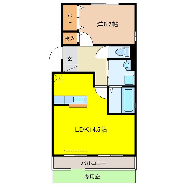 間取り図 ラフィーネ・DuO