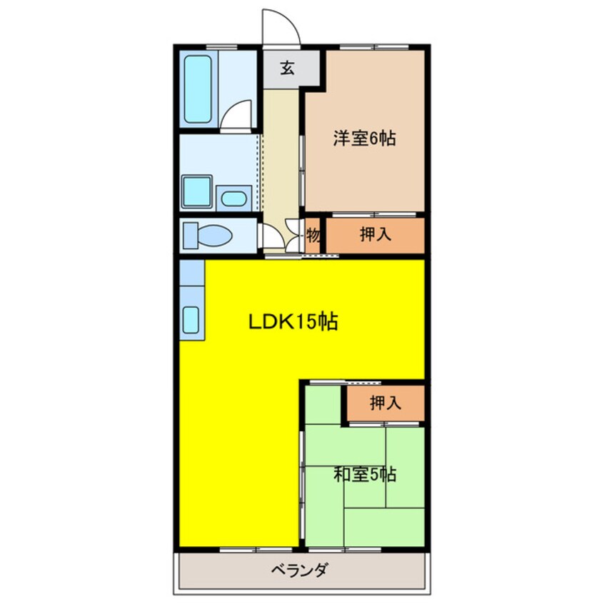 間取図 カーサプリメール