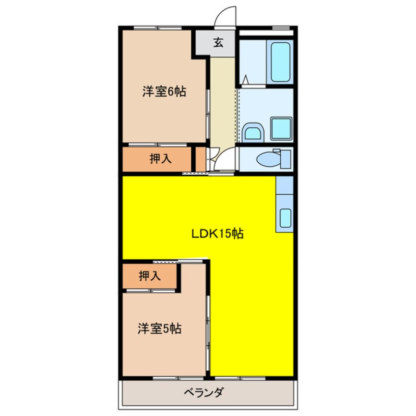 間取図 カーサプリメール