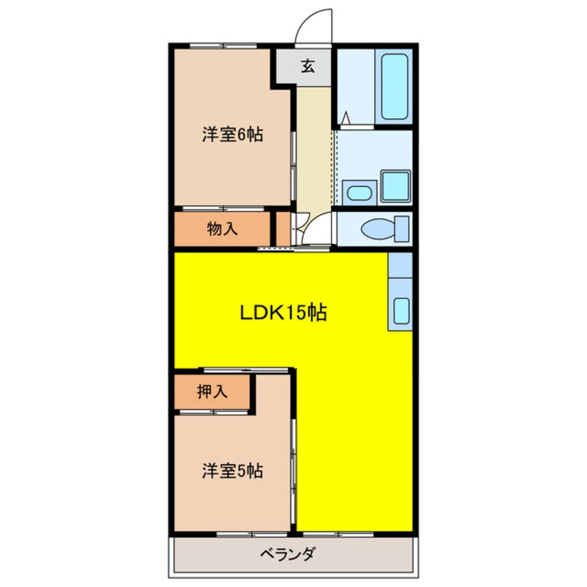 間取図 カーサプリメール