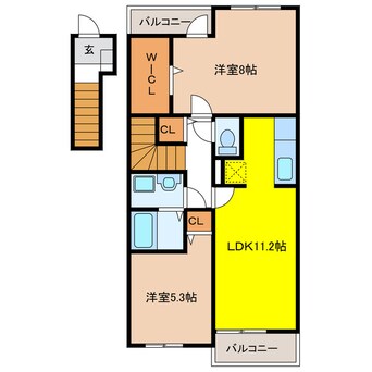 間取図 ベネ・ファキス　Ⅰ