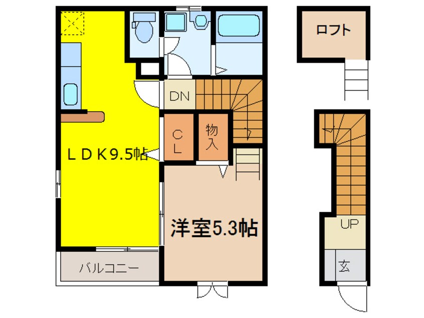 間取図 ロジュマン2