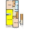 ブローテ10 2LDKの間取り