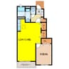 セントルイス 1LDKの間取り