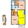 セレッソ・フローラーリアＣ 2LDKの間取り