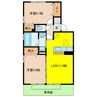 アンレーヴＡ 2LDKの間取り