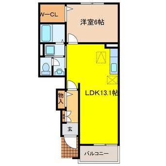 間取図 ウイング・フィルⅡ