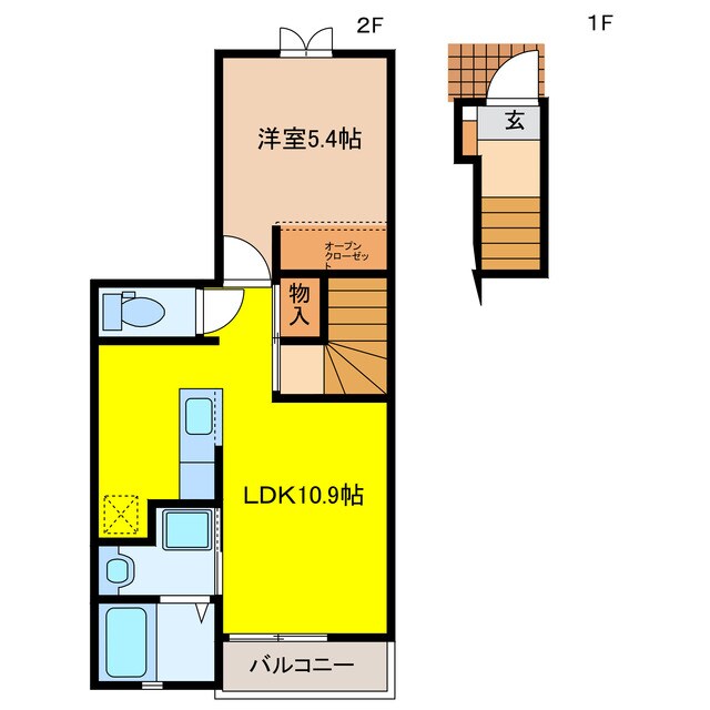 間取り図 アクアコンフォートＡ