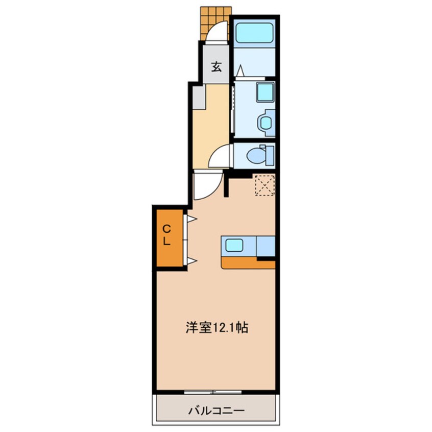 間取図 サンリット青柳Ｃ