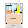 Ｉ･Ｓ･Ｍ　Ⅲ 1Kの間取り