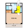 Ｉ･Ｓ･Ｍ　Ⅲ 1Kの間取り